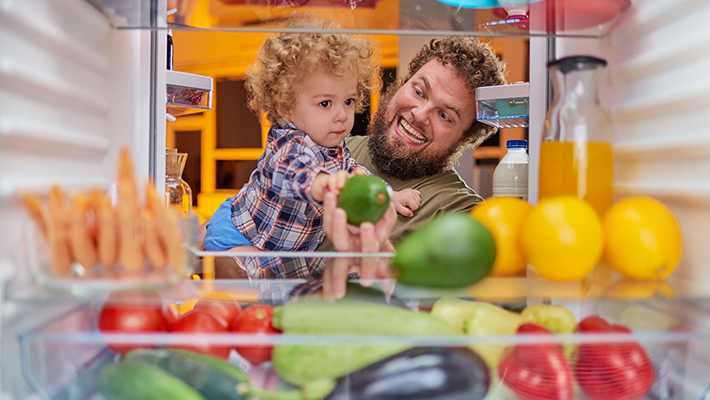 Зонирование продуктов в холодильнике