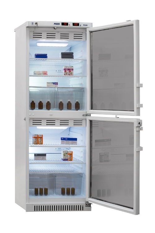 Холодильник фармацевтический POZIS ХФД-280 с дверьми с тонированным стеклом